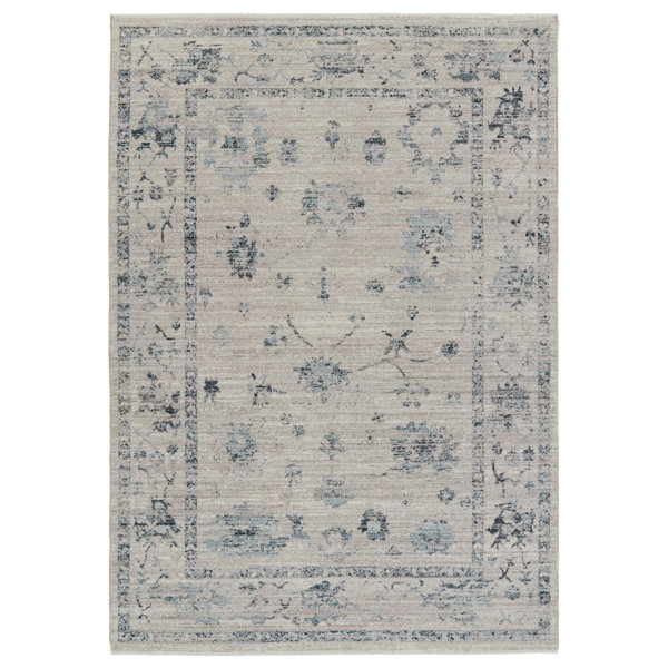 Canora Grey Jennfier Performance Blue/Gray Rug Wayfair